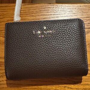 Kate Spade Pebbled Leather Lena Hot Fudge